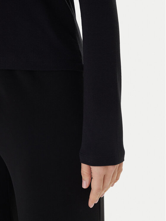 Guess Guess Блуза V6RI00 KD741 Черен Slim Fit