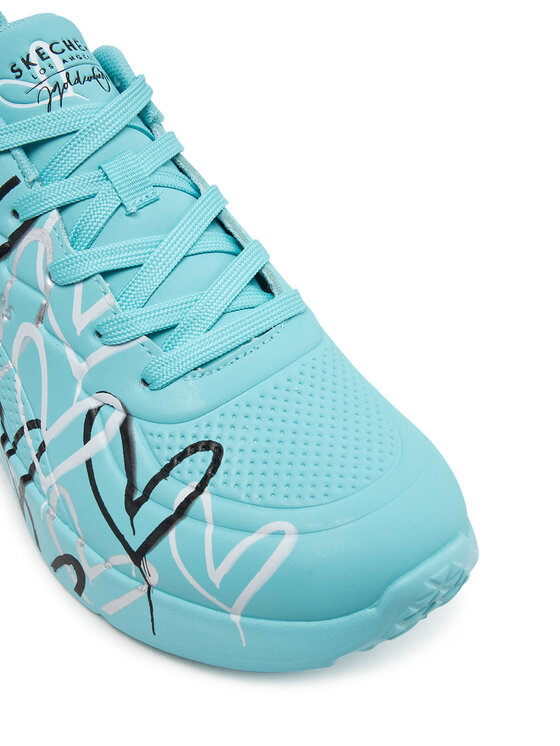 Skechers Skechers Снікерcи Uno Lite - Heart of Hearts 177977/TURQ Бірюзовий