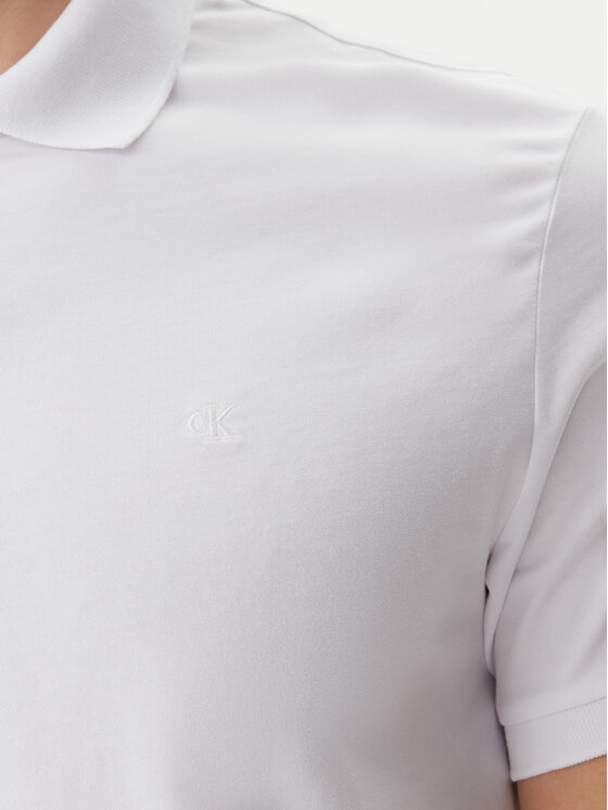 Calvin Klein Jeans Calvin Klein Jeans Polo LV040HM281 Bijela Regular Fit