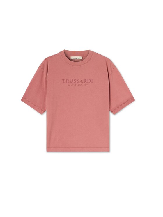 Trussardi Trussardi T-Shirt G0758000232N078 Różowy Over Fit