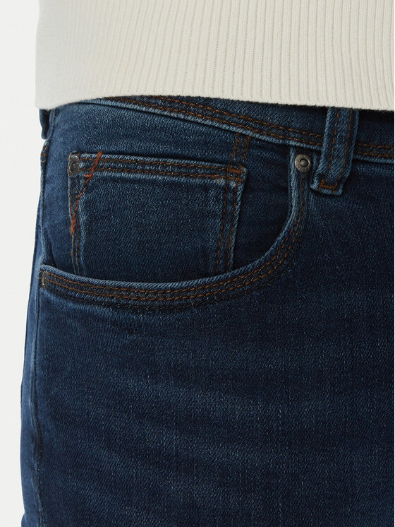 Bugatti Bugatti Džinsi 3108D-26671F Tumši zils Slim Fit