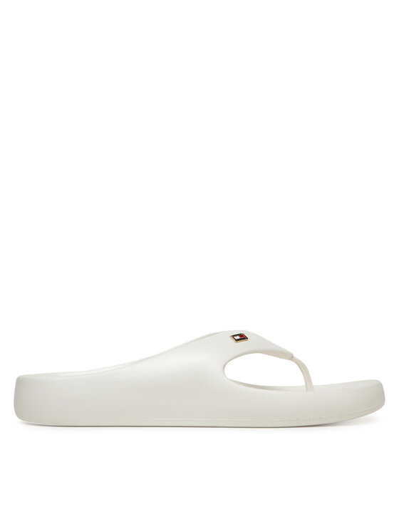 Tommy Hilfiger Tommy Hilfiger Japonki Th Comfort Beach Sandal FW0FW08522 Biały
