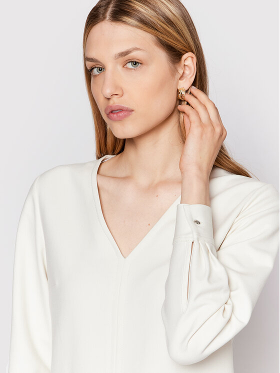 BOSS Boss Vsakodnevna obleka Ditama 50475026 Bež Relaxed Fit