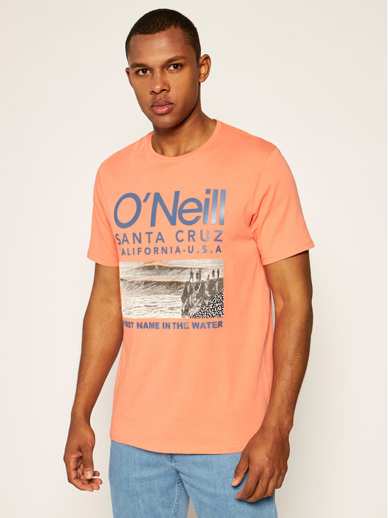 O'Neill T-Shirt Surf 0A2328 Pomarańczowy Regular Fit
