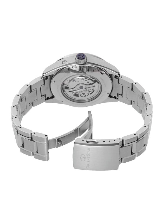 Orient Star Orient Star Zegarek RE-AY0005A00B Srebrny