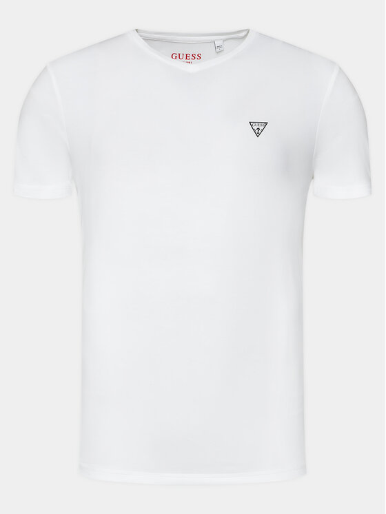 Guess Guess 2er-Set T-Shirts Caleb U97G03 KCD31 Weiß Regular Fit
