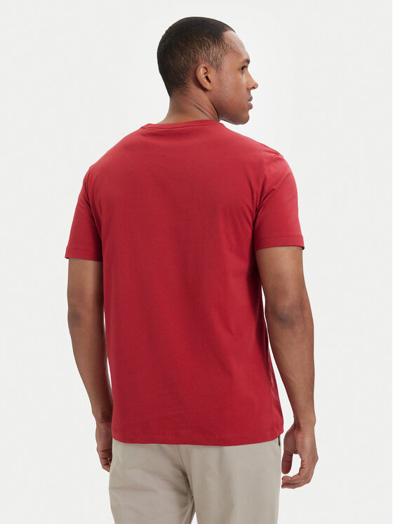 Gant Gant T-shirt Shield  2003184 Crvena Regular Fit