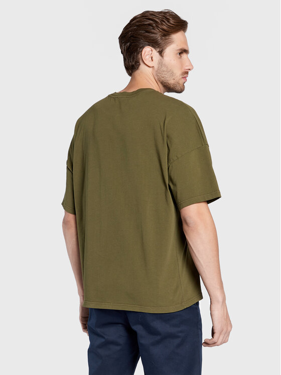 T-shirt MFIZ02AH22 Verde Regular Fit