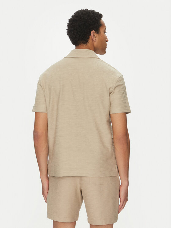 JOOP! JOOP! Koszula 17 JJ-31Pedro 30045553 Beżowy Modern Fit