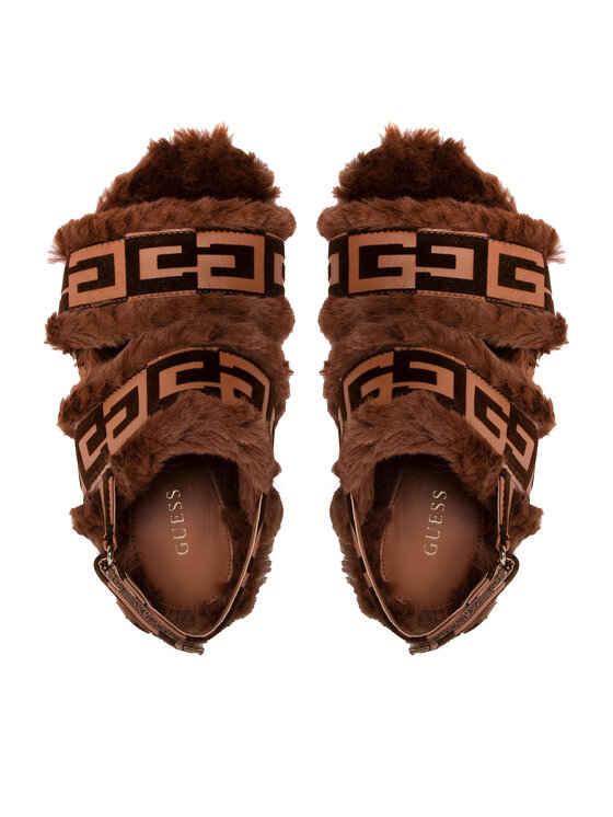Guess Guess Sandale Vasya FL7VAS FAL03 Smeđa