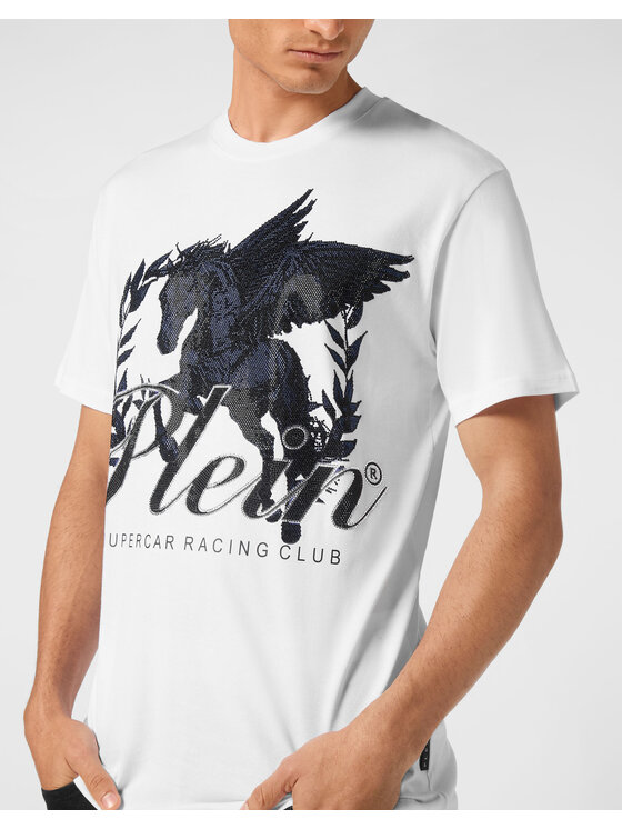 PHILIPP PLEIN PHILIPP PLEIN Tričko 22607 Biela Regular Fit