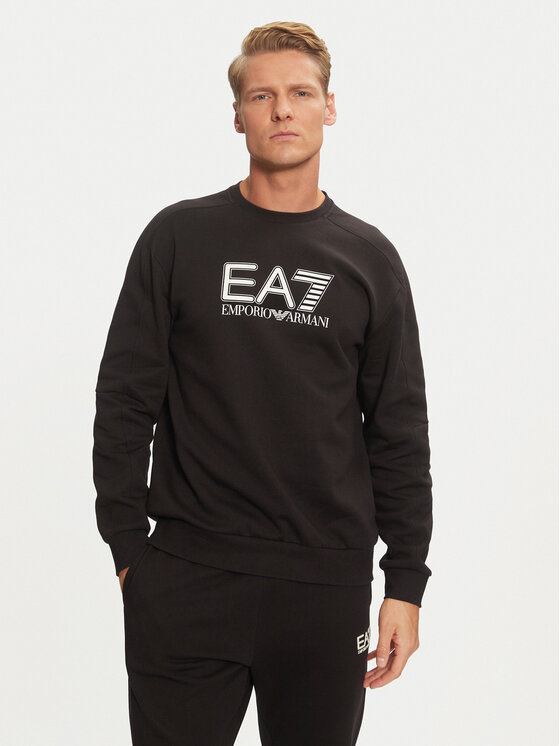EA7 Emporio Armani EA7 Emporio Armani Trenerka 6DPV64 PJVTZ 1200 Crna Regular Fit