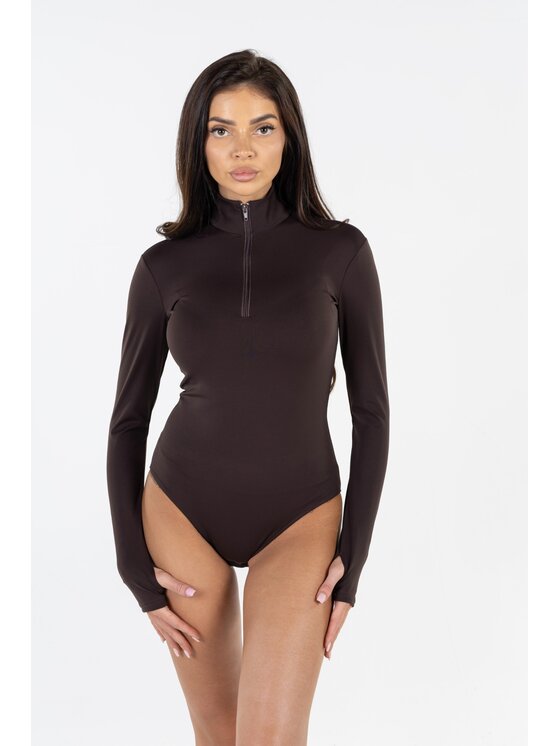 Agatha Studio Agatha Studio Body A26ZS-BO-K01 Brązowy Slim Fit