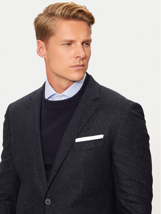 BOSS Boss Sakoi H-Hutson 50528083 Tamnoplava Slim Fit