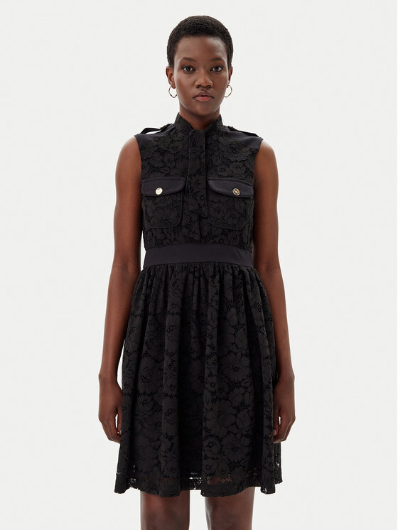 ARTIGLI ARTIGLI Rochie cocktail ACAB000749 Negru Regular Fit