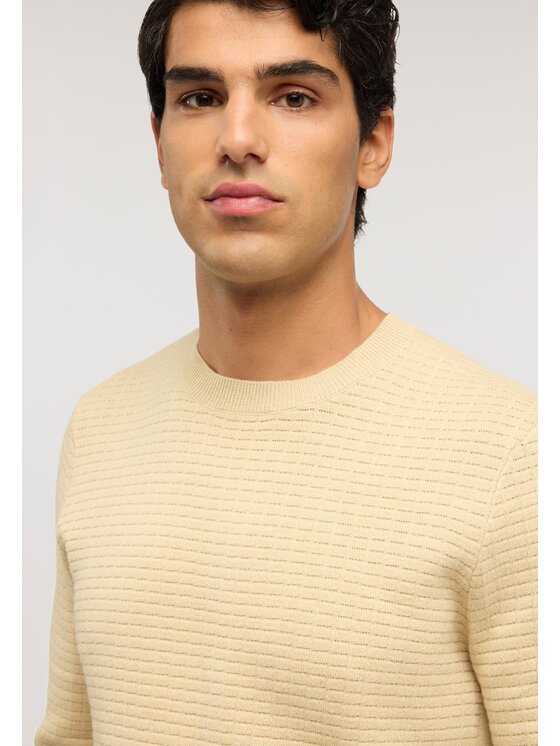 Trussardi Trussardi Cardigan M0138000111N006 Crema Regular Fit