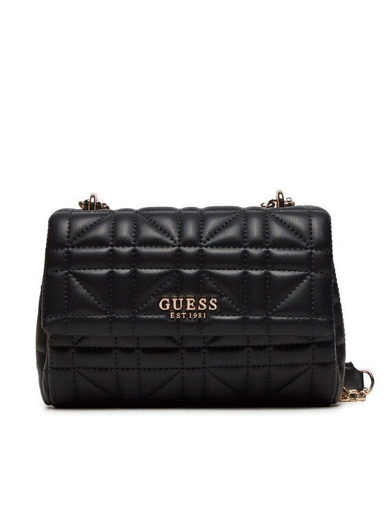 Geantă Guess Assia (QG) HWQG84 99210 Negru