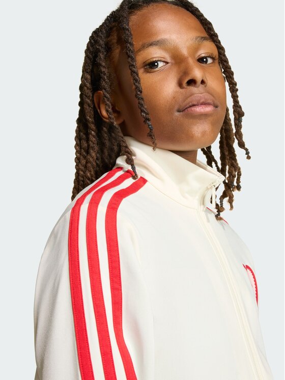 adidas adidas Bluza 164195 Biały Loose Fit