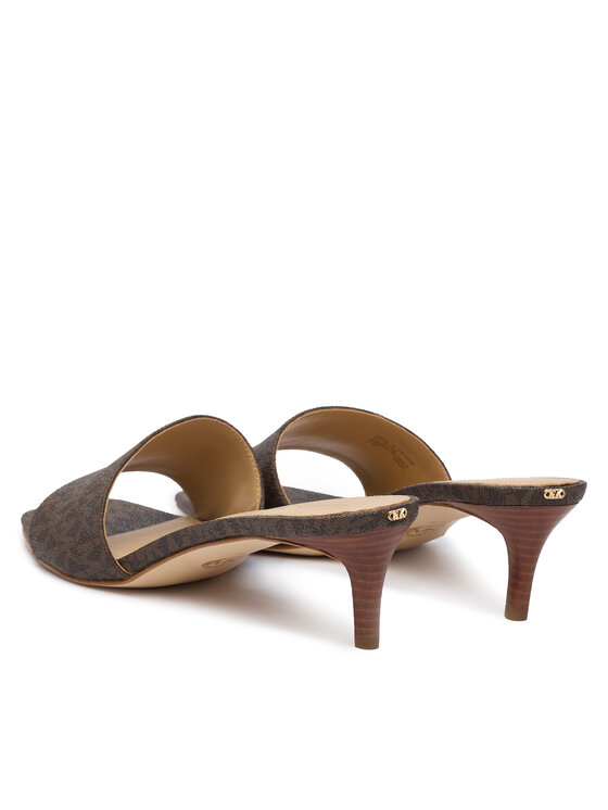 MICHAEL Michael Kors MICHAEL Michael Kors Šľapky Elyse 40F5EYMP1B Hnedá