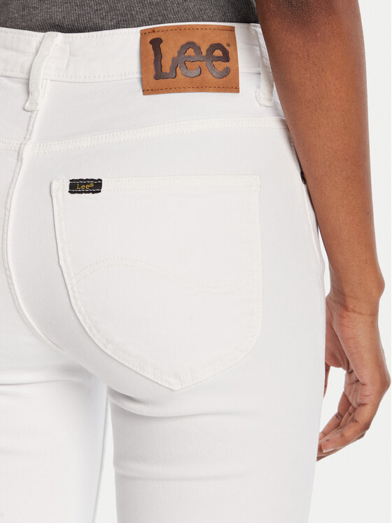 Lee Lee Traperice Breese 112363795 Bijela Skinny Fit