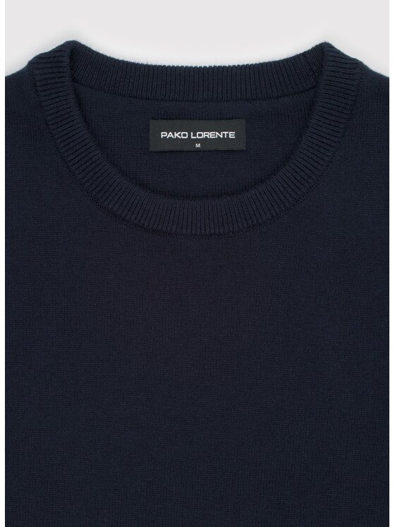 Pako Lorente Pako Lorente Sweter P25WF-2X-003 Granatowy Classic Fit