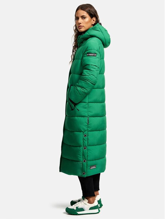 Navahoo Navahoo Kurtka zimowa Isalie Zielony Regular Fit