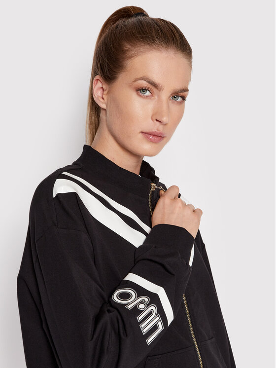 Felpa TA2186 F0090 Nero Relaxed Fit