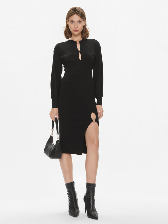 PINKO Pinko Πουλόβερ Chioccia 101848 A15S Μαύρο Regular Fit