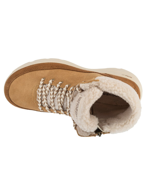 Skechers Skechers Śniegowce Glacial Ultra - Autumn Days Brązowy