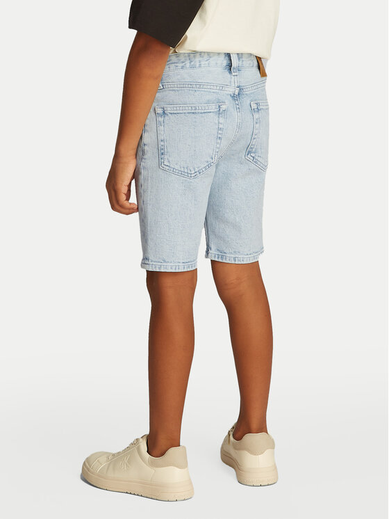 Calvin Klein Jeans Calvin Klein Jeans Szorty jeansowe IB0IB02432 Niebieski Regular Fit