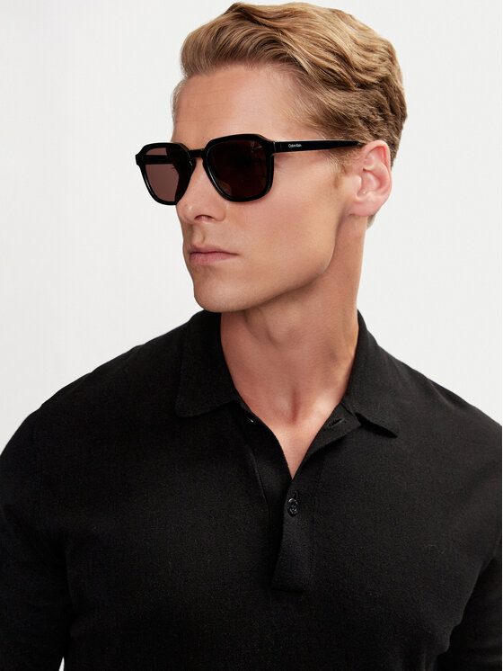 Calvin Klein Calvin Klein Okulary przeciwsłoneczne CK23533S Czarny