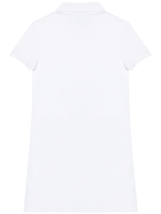 Lacoste Lacoste Haljina za svaki dan EJ2816 Bijela Regular Fit