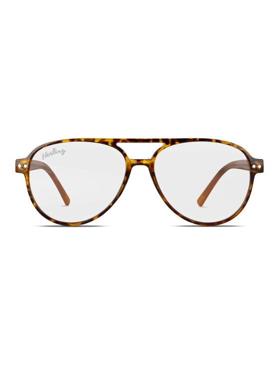 Herling Herling Occhiali con filtro luce blu Winslow Marrone