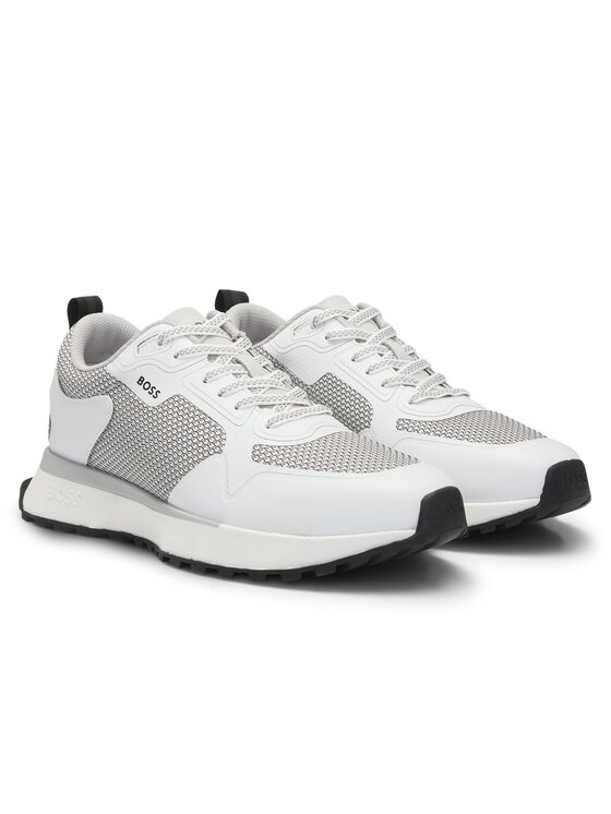 Sneakersy BOSS, Rozmiar 42, Białe, 27604