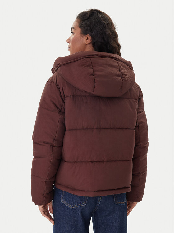 Tommy Jeans Tommy Jeans Zimska jakna DW0DW21625 Smeđa Regular Fit