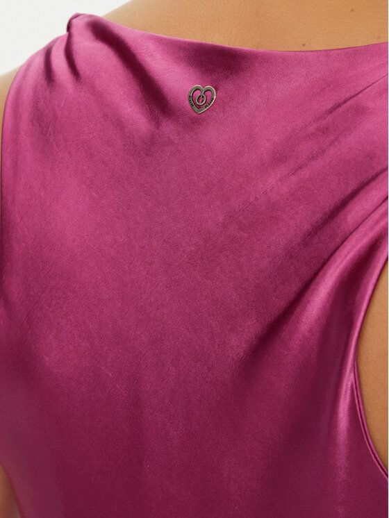 Please Please Kokteilinė suknelė A12NXO6000 Rožinė Slim Fit