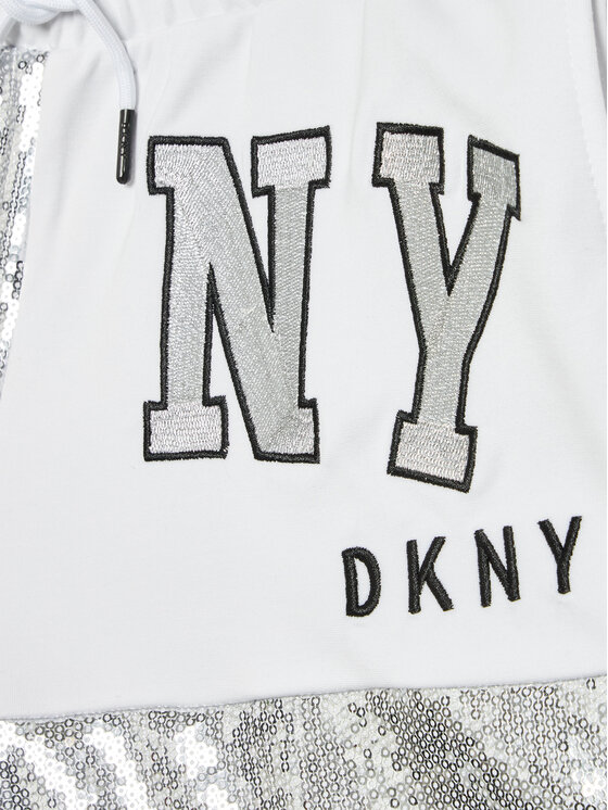 Pantaloncini sportivi D34A60 M Bianco Regular Fit