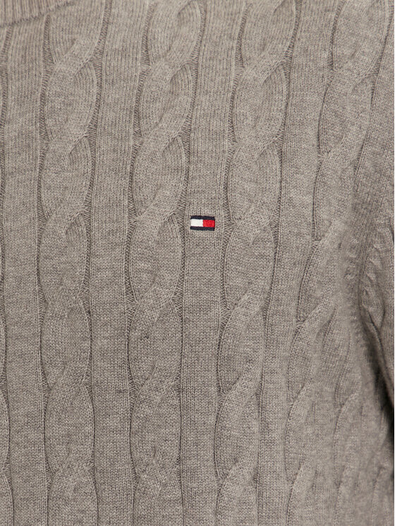Tommy Hilfiger Tommy Hilfiger Pulover MW0MW33132 Gri Regular Fit