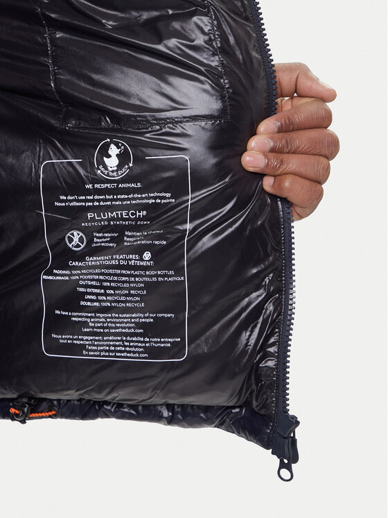 Save The Duck Save The Duck Vest D81382U LOVE21 Tumesinine Regular Fit