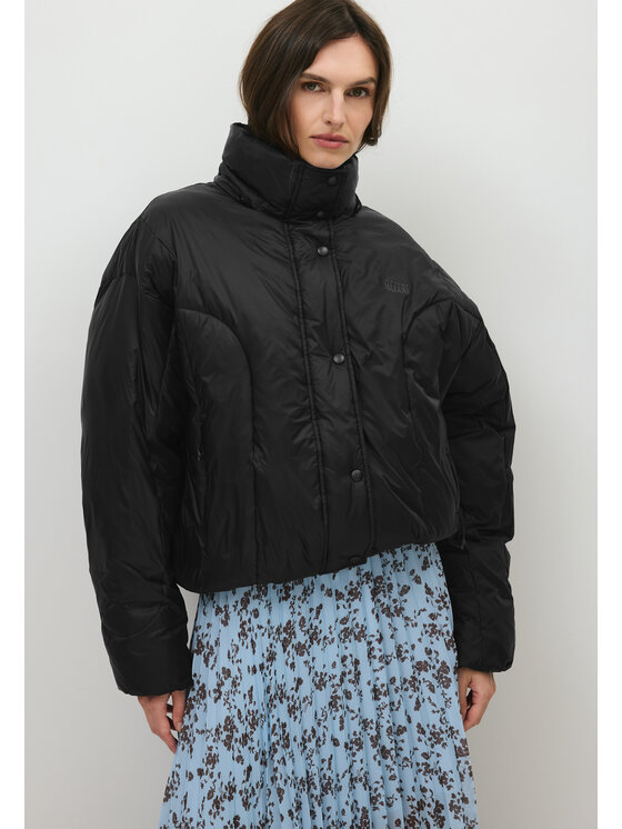 BIZUU BIZUU Vatovaná bunda MUSSO PUFFER WINTER JACKET Černá Standard Fit