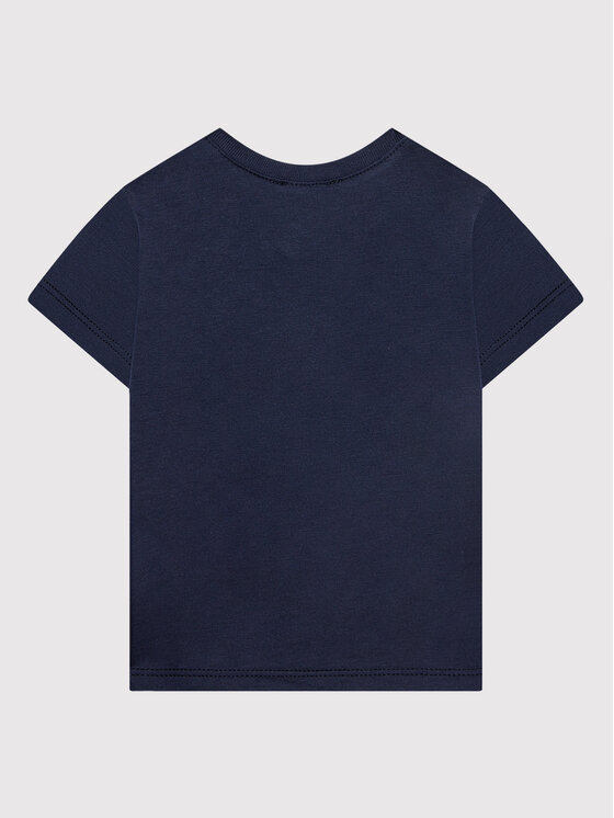 United Colors Of Benetton United Colors Of Benetton T-Shirt 3I1XG100G Granatowy Regular Fit