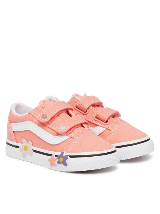 Vans Vans Гуменки Old Skool V Flower VN000Z5XGSB1 Коралов
