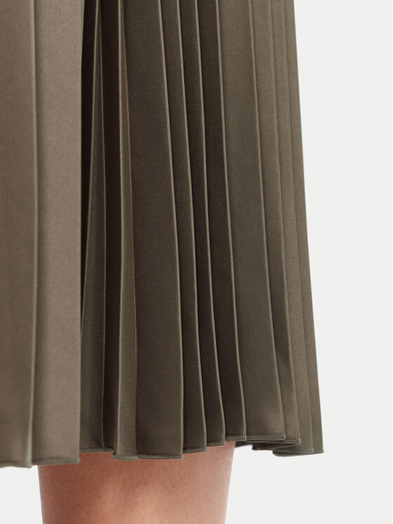 Marella Marella Gonna plissettata Pontiac 2523106045 Verde Regular Fit