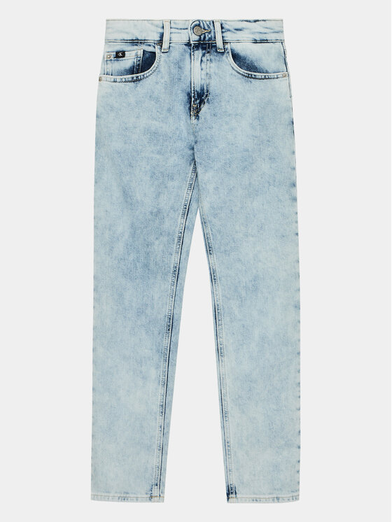 Calvin Klein Jeans Blugi IB0IB01914 Albastru Regular Fit