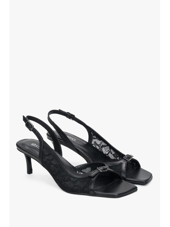 Estro Estro Σανδάλια ER00117437 Μαύρο