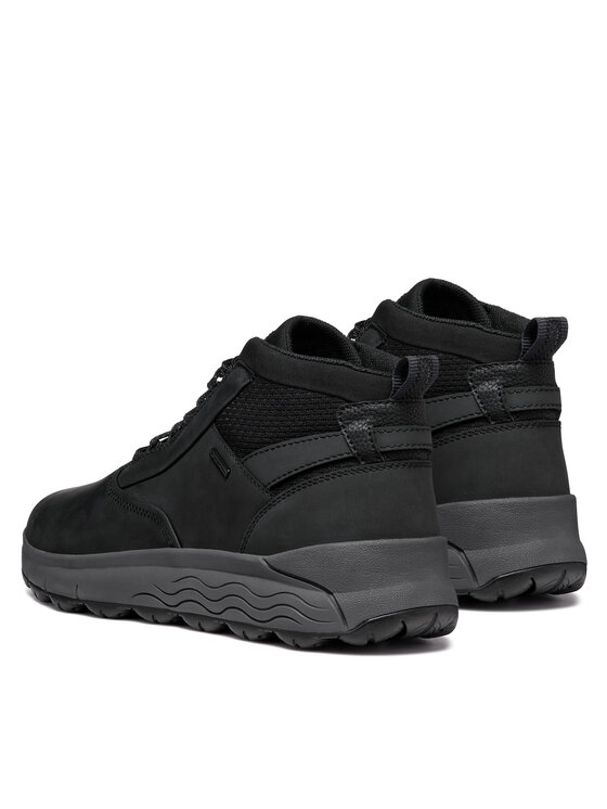 Geox Geox Schnürschuhe U Spherica 4X4 B Abx U26FDA 0FF6K C9997 Schwarz