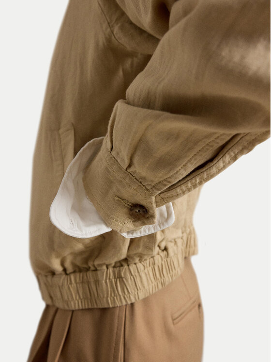 Polo Ralph Lauren Polo Ralph Lauren Prehodna jakna 211938915008 Svetlo bež Relaxed Fit