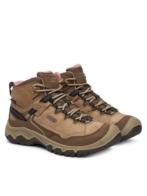 Keen Keen Trekkingi Targhee IV Waterproof Hiking Boot 1028990 Brązowy