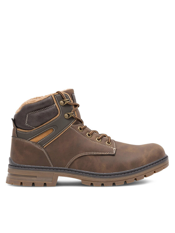 Lanetti Lanetti Schnürschuhe VS21M2019-3 Braun