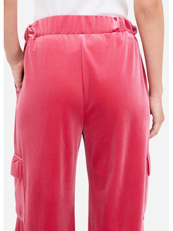 Liu Jo Liu Jo Pantaloni di tessuto TF5111J495571831 Rosso Regular Fit